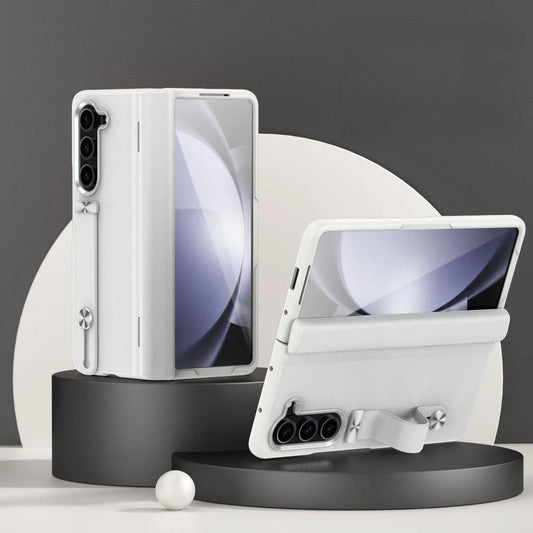 Secure, Versatile, Protected: Elevate Your Z Fold with the Wrist Strap Stand Hinge Protector - FoldifyCase