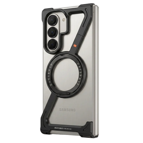 Funda de teléfono con marco de aleación de aluminio de 360° para Samsung Galaxy Z Fold Series