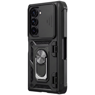 Sentinel H1 — Shock-Absorbent Case with 360° Rotating Ring for Galaxy Z Fold 8 Ultra, 8, 7, 6, 5 & iPhone Duo