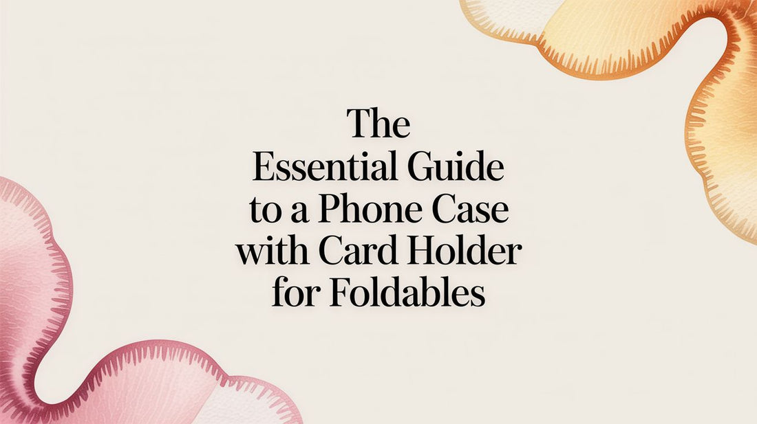 The Essential Guide to a Phone Case With Card Holder for Foldables