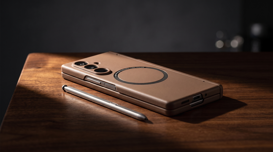 ¿Qué fundas para Galaxy Z Fold realmente sostienen el S-Pen? La respuesta honesta de un diseñador de fundas plegables (2026)