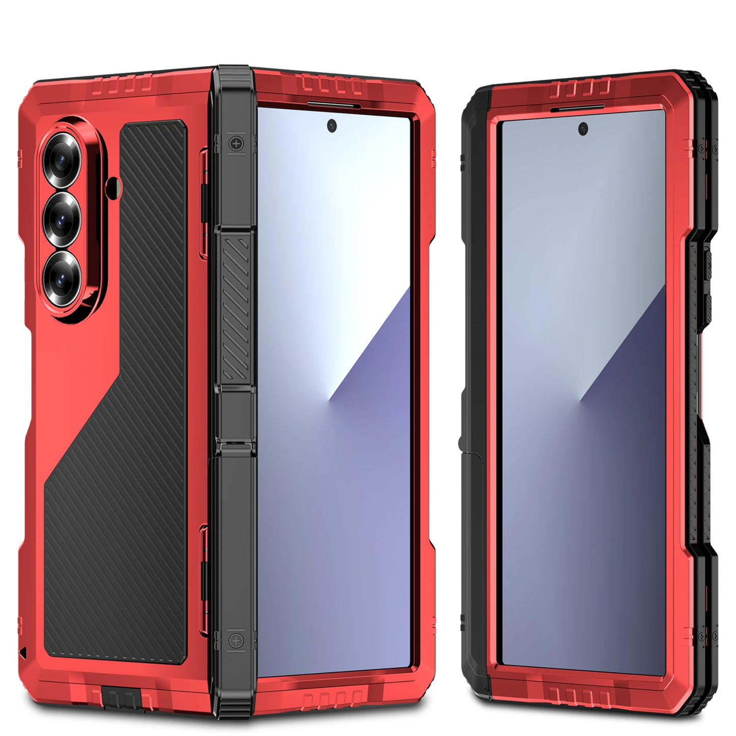 Heavy Duty Metal Phone Case For Samsung Galaxy Z Fold Series