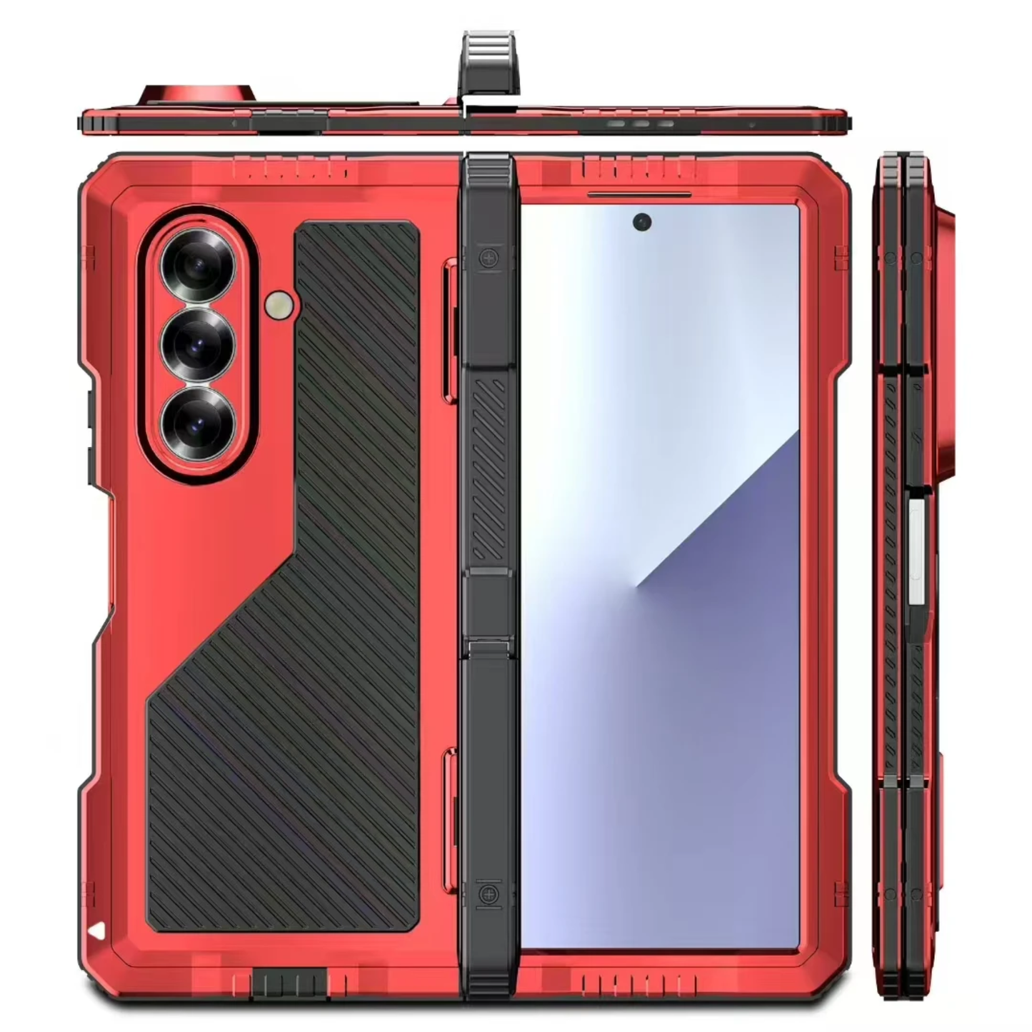 Heavy Duty Metal Phone Case For Samsung Galaxy Z Fold Series