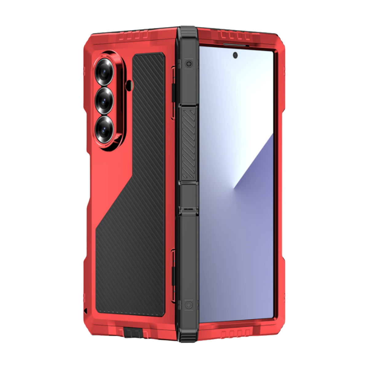 FoldifyCase heavy-duty case collection — MIL-STD-810H drop-tested Galaxy Z Fold cases with reinforced corners