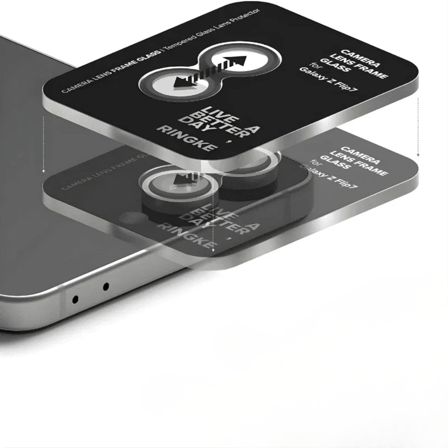 Z Flip 9H Tempered Lens Guard