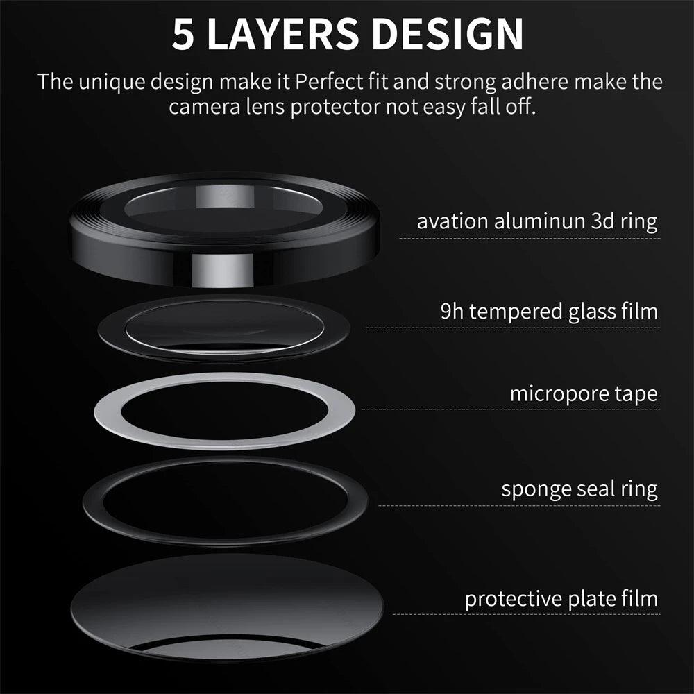 Metal Camera Lens Ring Cover For Samsung Z Fold Series - FoldifyCase