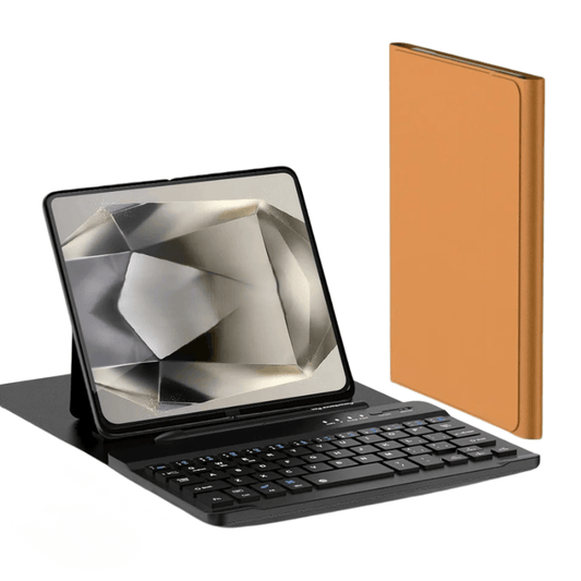 Magnetic Folding Keyboard Stand Leather Case For Samsung Galaxy Z Fold Series - FoldifyCase