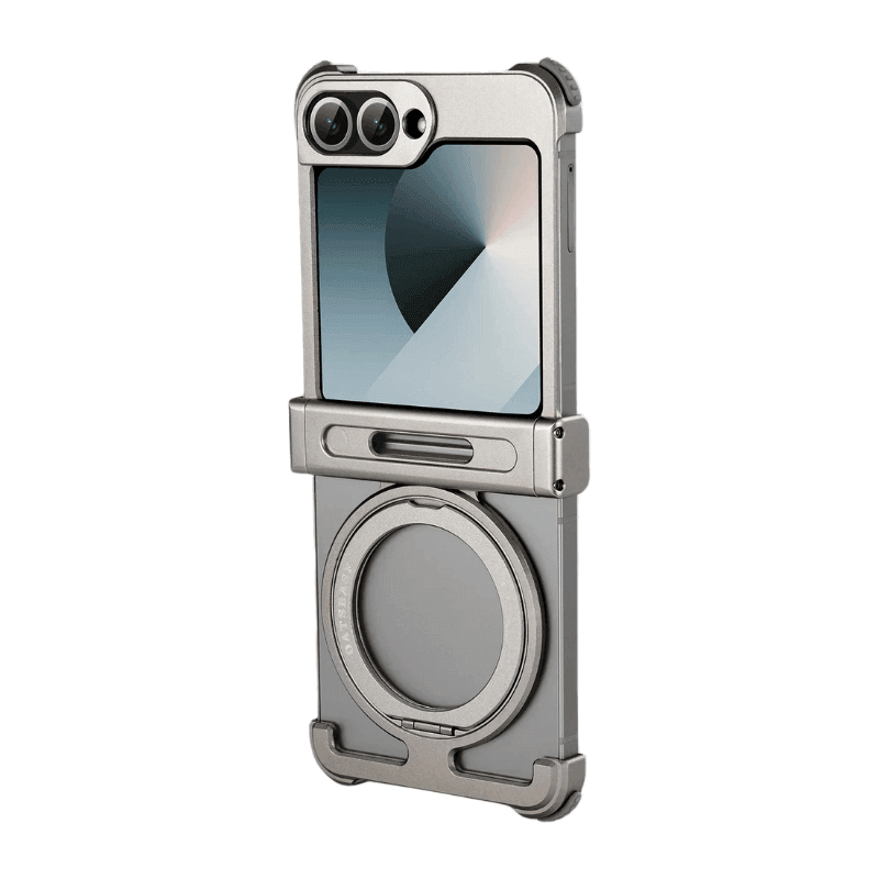 360° Rotatable Stand Metal Case For Samsung Galaxy Z Flip 6 - FoldifyCase