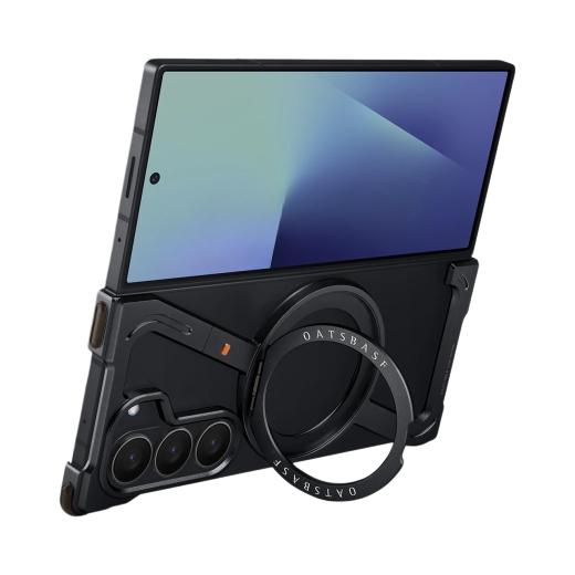 Halo M1 Galaxy Z Fold aluminium case with 360 ring kickstand
