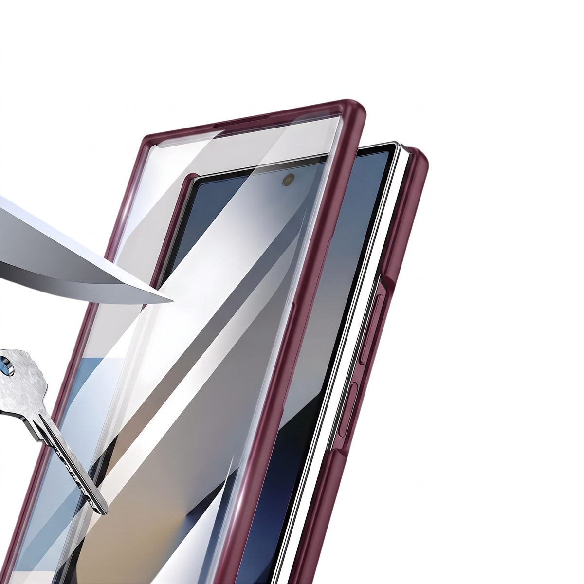 Aegis H1 Red Wine - scratch resistant tempered glass screen protector