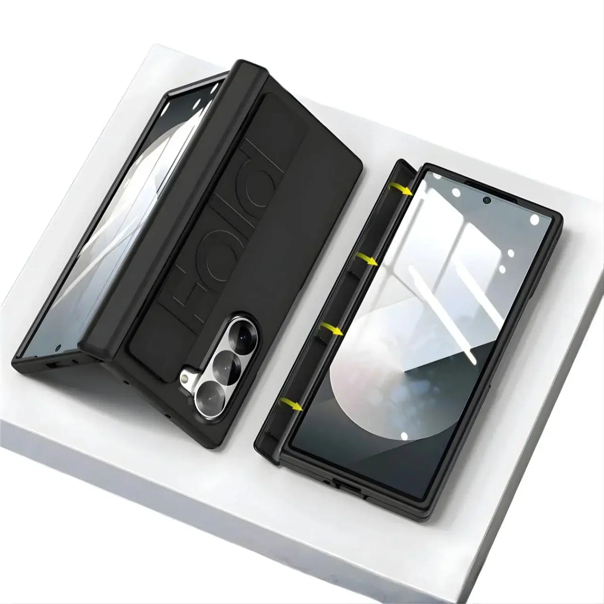 Z Fold Slim Hinge Strap Grip Case
