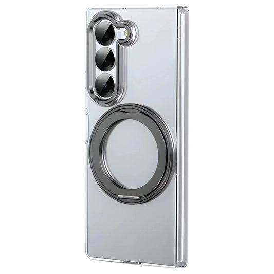 Axon M1 clear Galaxy Z Fold case with black ring grip