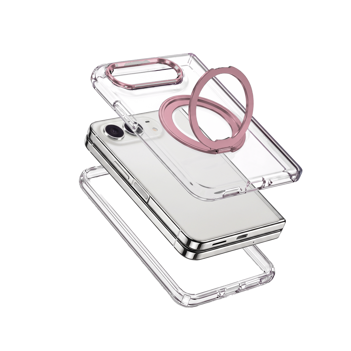 Axon M1 — MagSafe Case with 360° Rotating Ring for Galaxy Z Fold 8 Ultra, 8, 7, 6, 5 & iPhone Duo