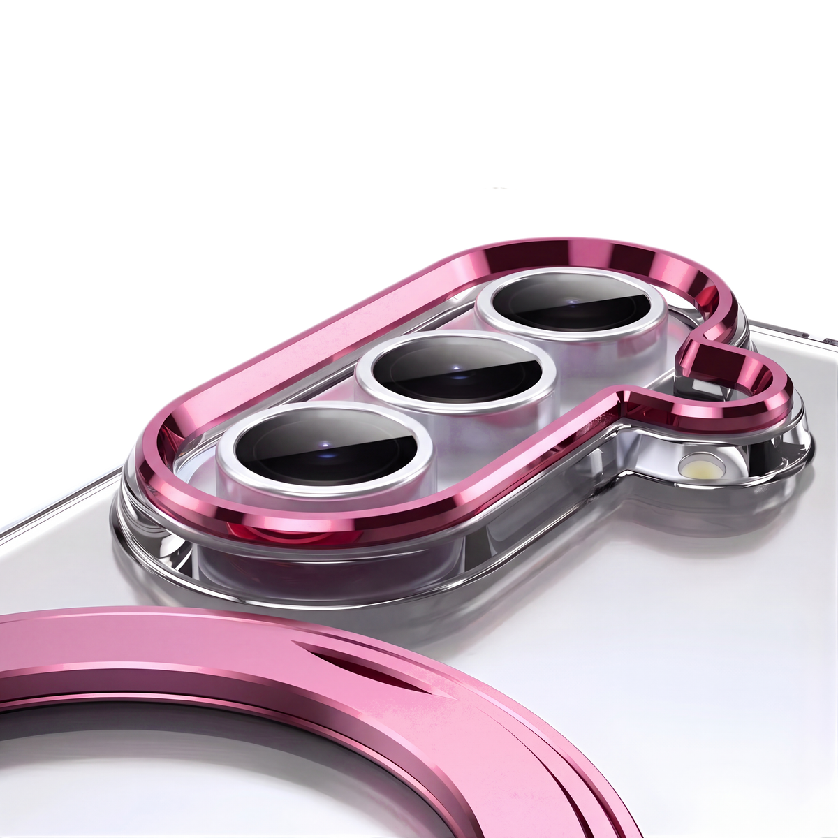 Axon M1 raised camera edge feature - Pink