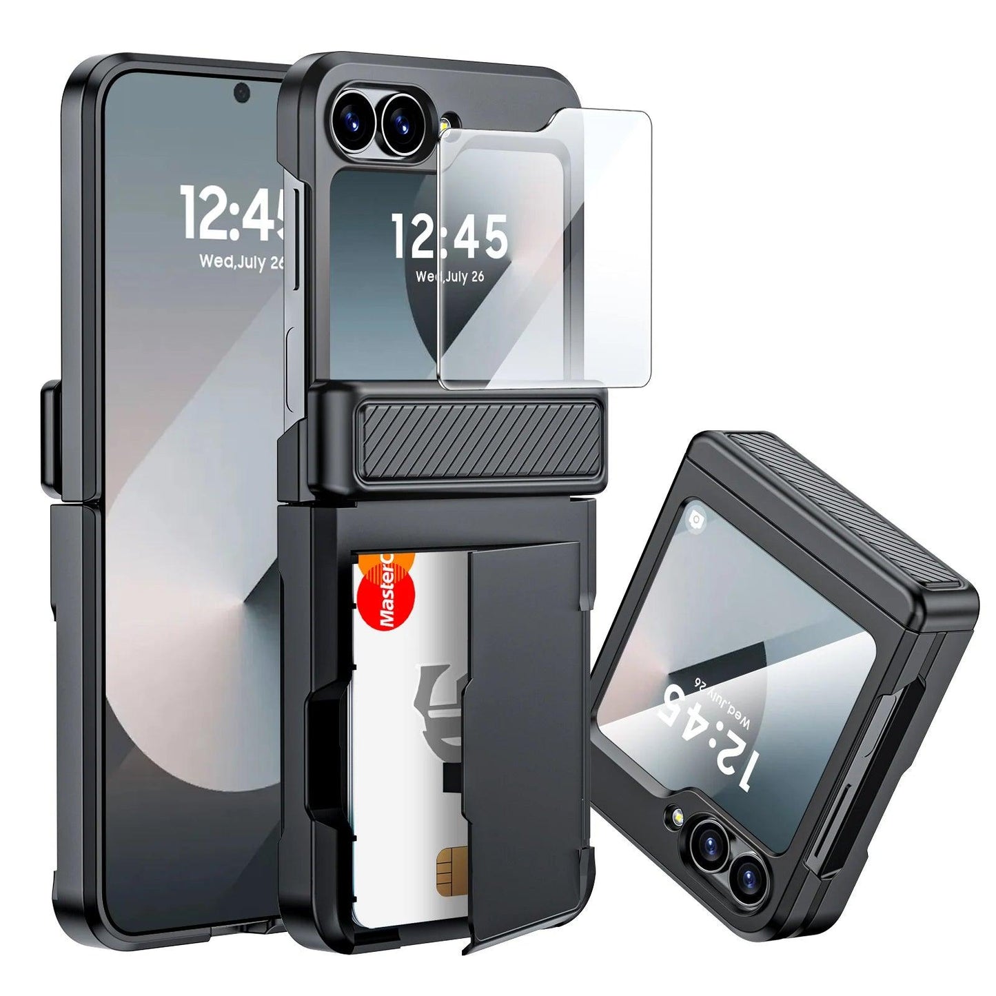 Built-In Screen Protector Shockproof Case For Samsung Galaxy Z Flip 6 - FoldifyCase