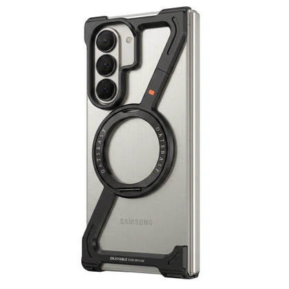Halo M1 aluminium MagSafe magnetic case with rotating ring for Galaxy Z Fold 7