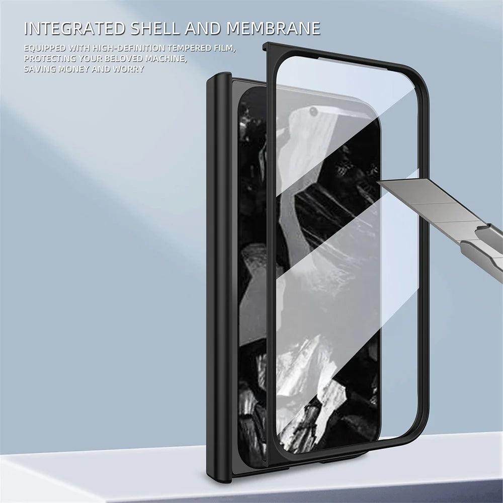 Luxury Transparent Hinge Protection Case For Google Pixel 9 Pro Fold - FoldifyCase