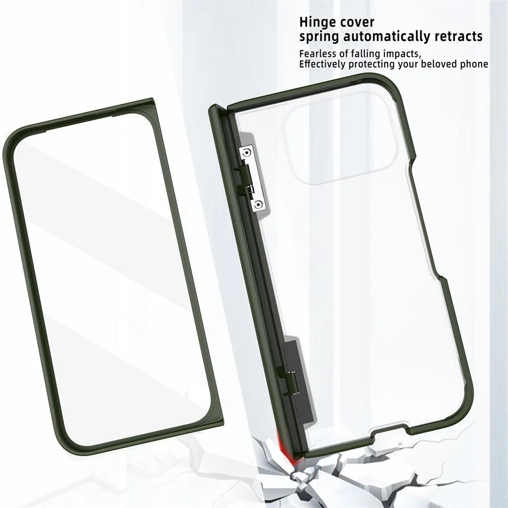 Luxury Transparent Hinge Protection Case For Google Pixel 9 Pro Fold - FoldifyCase