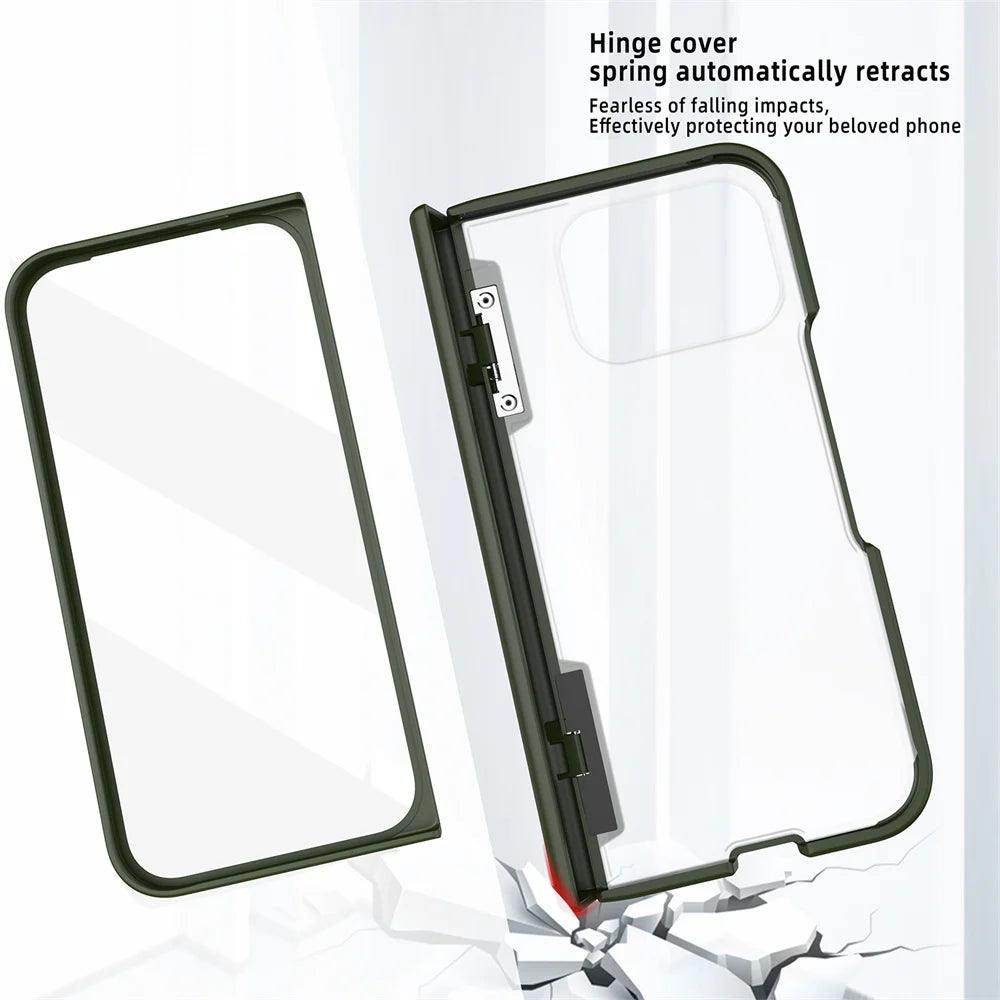 Luxury Transparent Hinge Protection Case For Google Pixel 9 Pro Fold - FoldifyCase