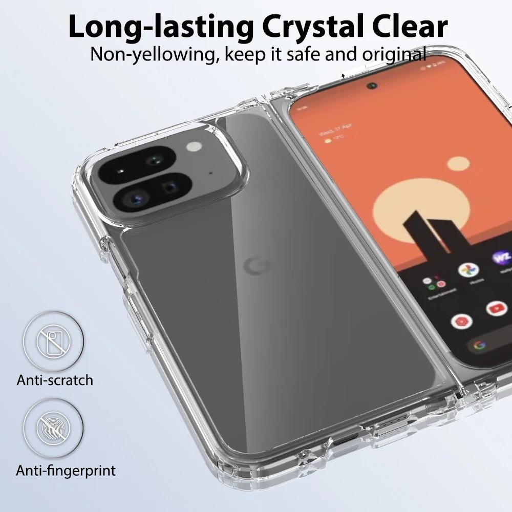 Luxury Acrylic Transparent Folding Cover For Google Pixel 9 Pro Fold - FoldifyCase