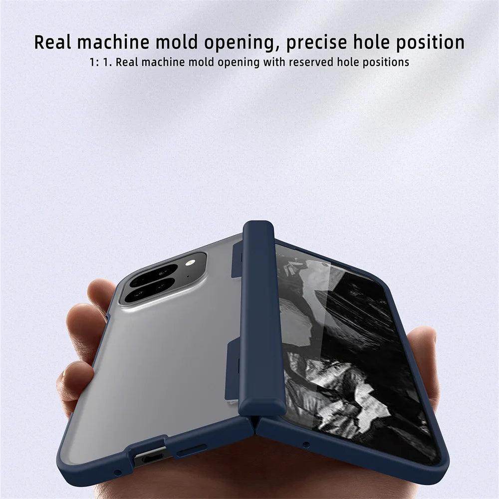 Luxury Transparent Hinge Protection Case For Google Pixel 9 Pro Fold - FoldifyCase