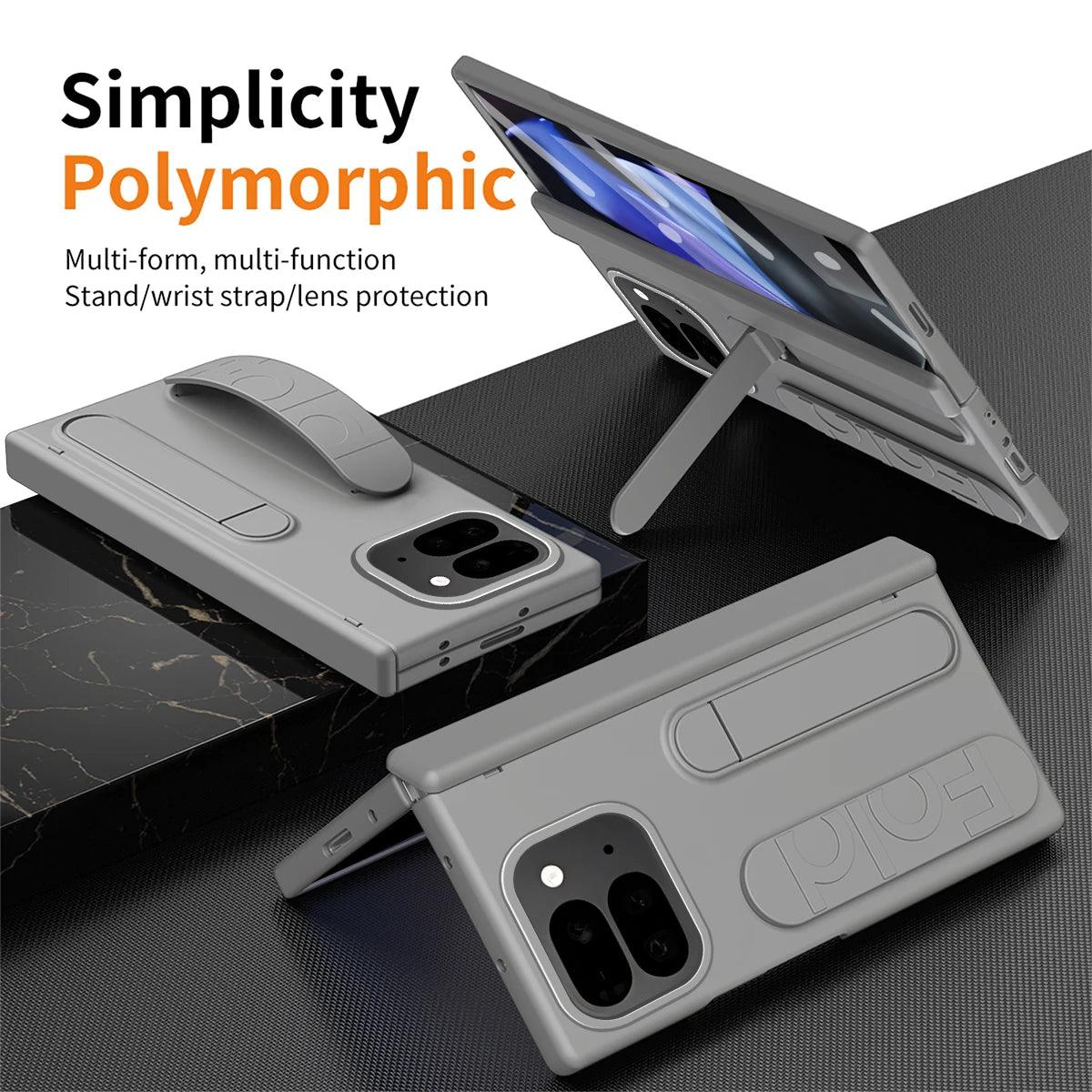 Case Skin Friendly With Elastic Wrist Band For Google Pixel 9 Pro Fold - FoldifyCase
