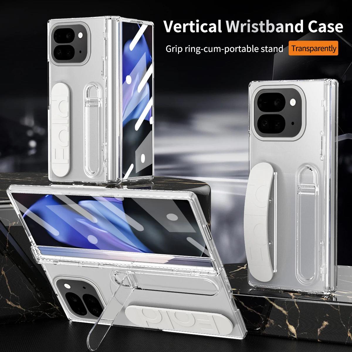 Case Skin Friendly With Elastic Wrist Band For Google Pixel 9 Pro Fold - FoldifyCase