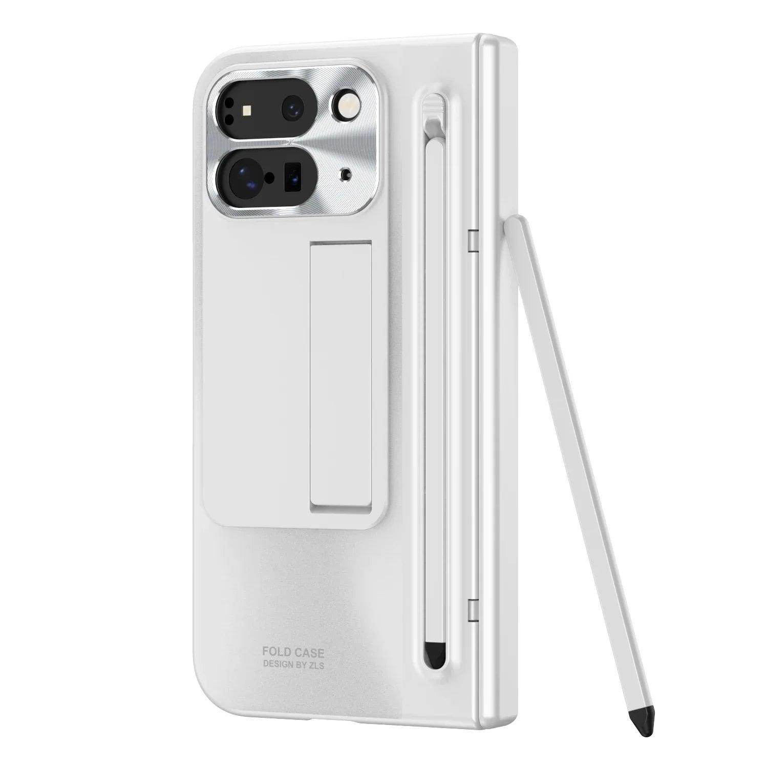 Full Protection Glass Film Plating Hinge Case For Google Pixel 9 Pro Fold - FoldifyCase