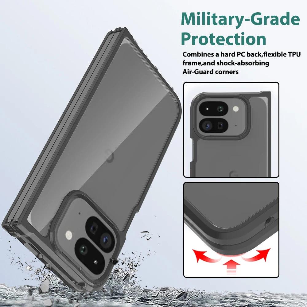 Luxury Acrylic Transparent Folding Cover For Google Pixel 9 Pro Fold - FoldifyCase
