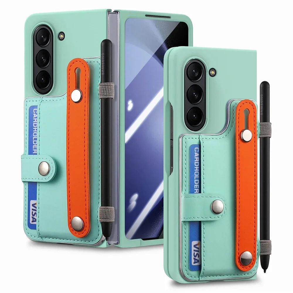 Card Slot Wallet Case with Pen Holder For Samsung Galaxy Z Fold Series - FoldifyCase