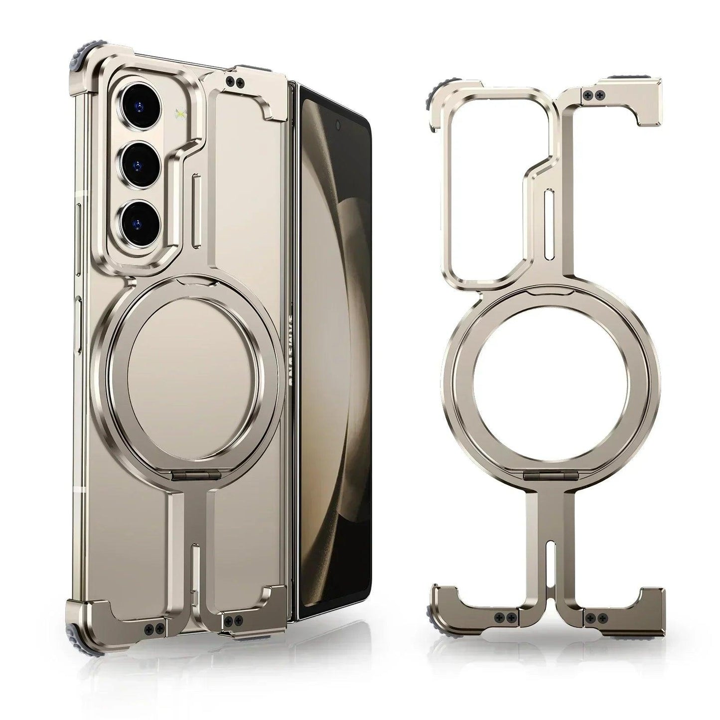 Magsafe Ring Stand Frameless Minimalist Case For Samsung Galaxy Z Fold Series - FoldifyCase