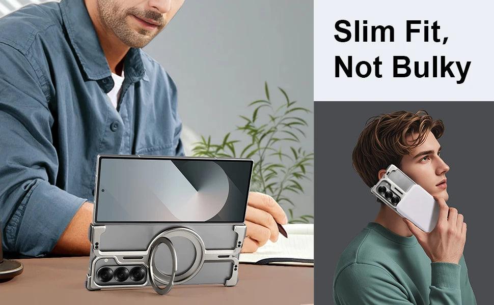 Magsafe Ring Stand Frameless Minimalist Case For Samsung Galaxy Z Fold Series - FoldifyCase