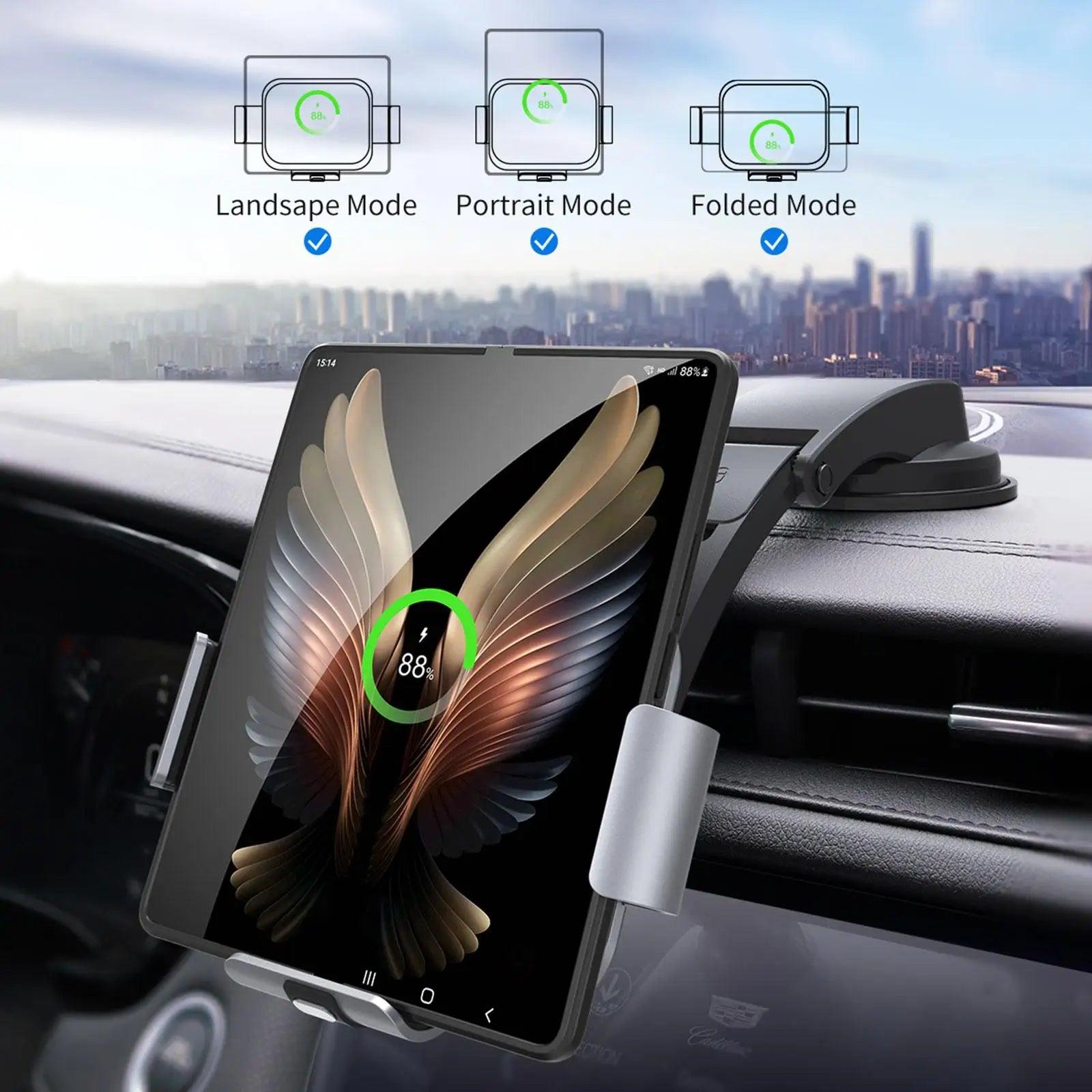 30W Car Mount Phone Holder For Samsung Galaxy Z Fold/Flip Series - FoldifyCase