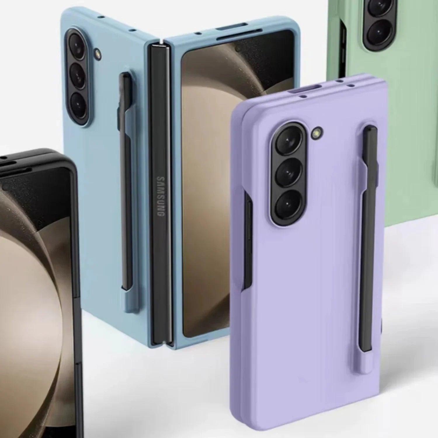 S Pen Holder Matte Solid Color For Samsung Galaxy Z Fold Series - FoldifyCase