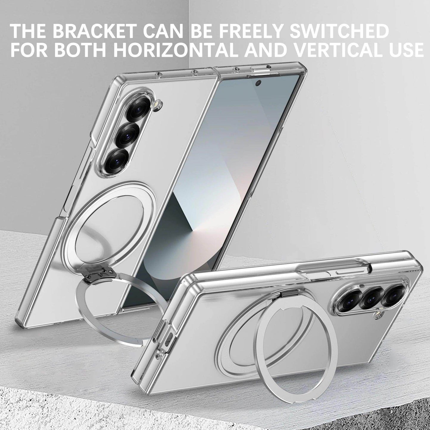 Transparent Magsafe Wireless Charging Case For Samsung Galaxy Z Fold 6 - FoldifyCase