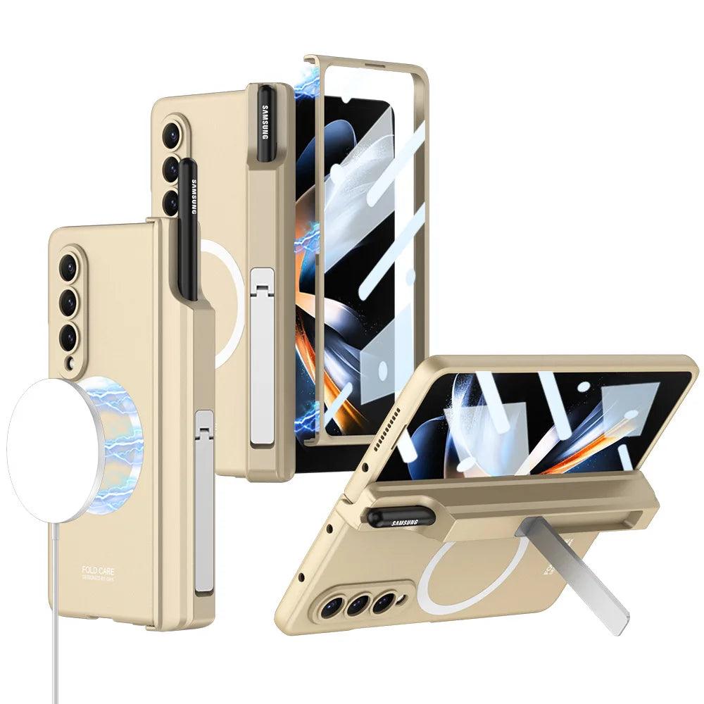 Magnetic Hinge Pen Holder Stand For Samsung Galaxy Z Fold Series - FoldifyCase