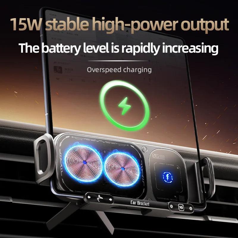 2IN1 Car Wireless Charger Phone Holder For Samsung Galaxy Fold/Flip Series - FoldifyCase