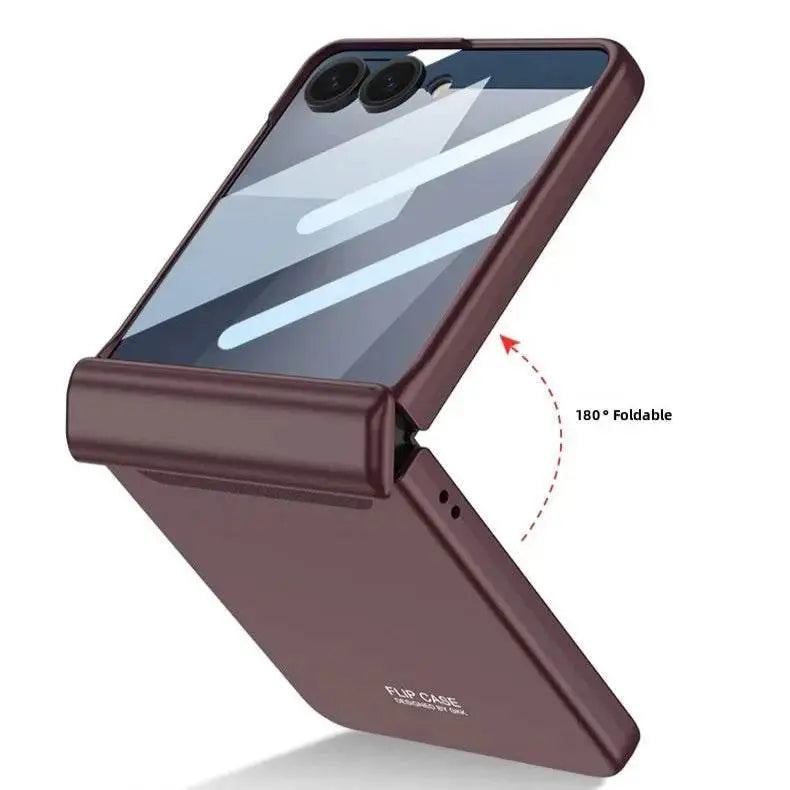 Sync F1 Galaxy Z Flip case hinge detail