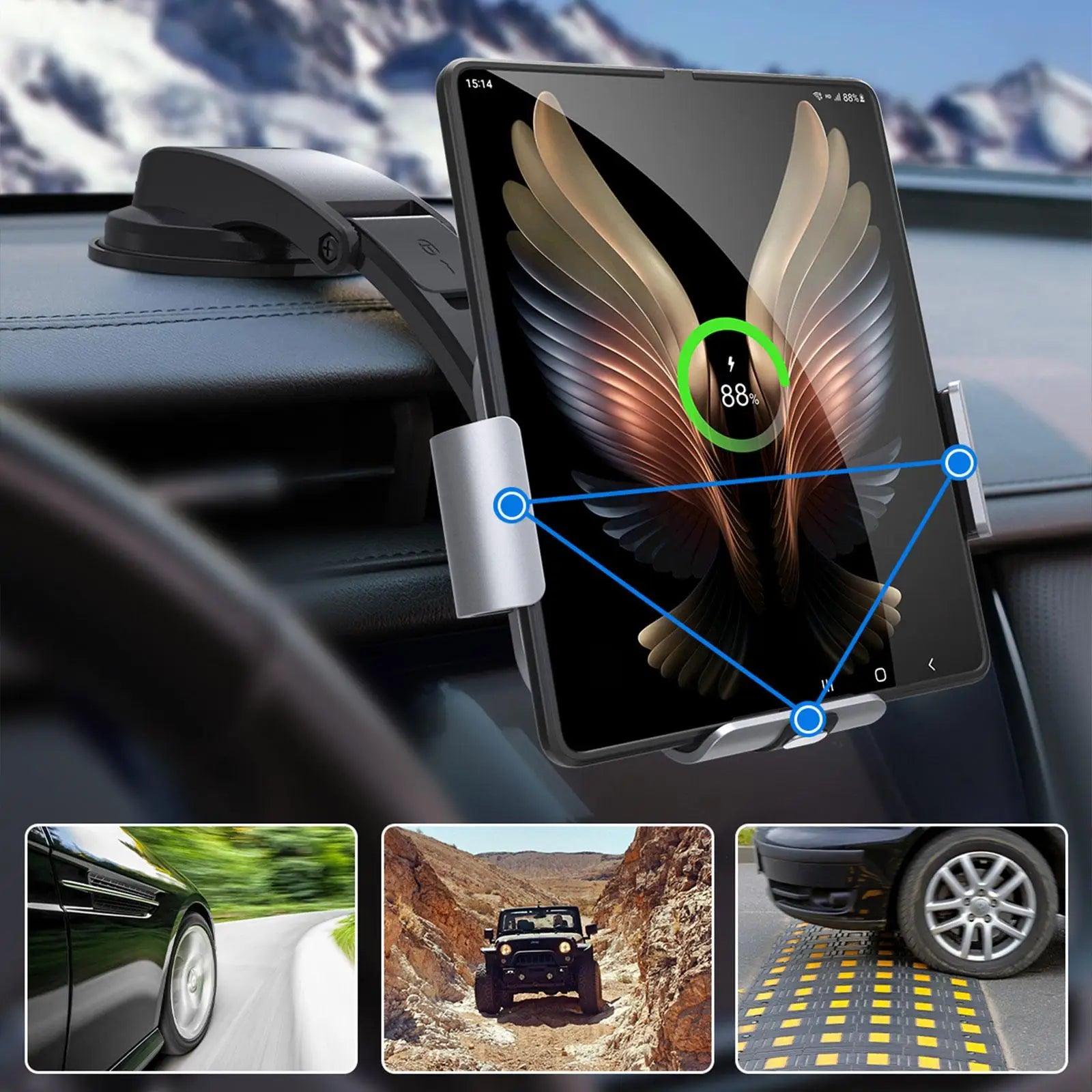 30W Car Mount Phone Holder For Samsung Galaxy Z Fold/Flip Series - FoldifyCase