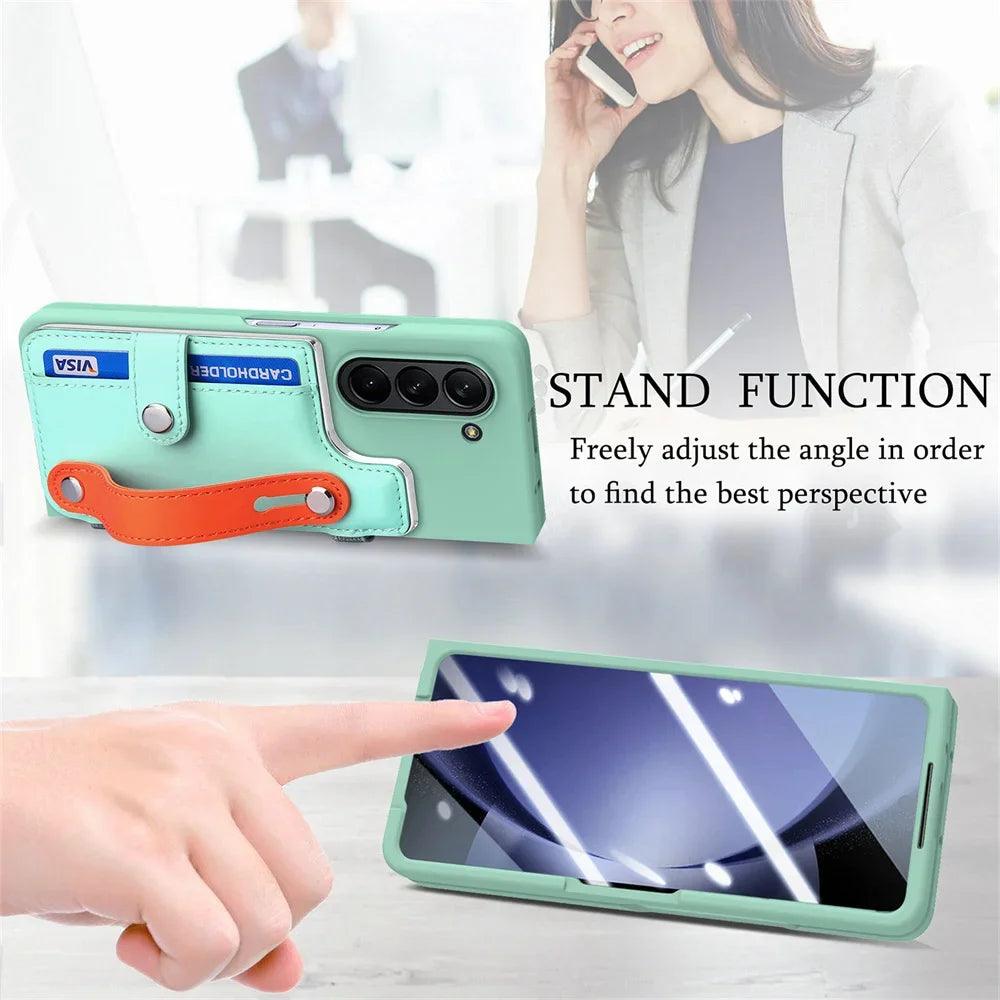 Card Slot Wallet Case with Pen Holder For Samsung Galaxy Z Fold Series - FoldifyCase