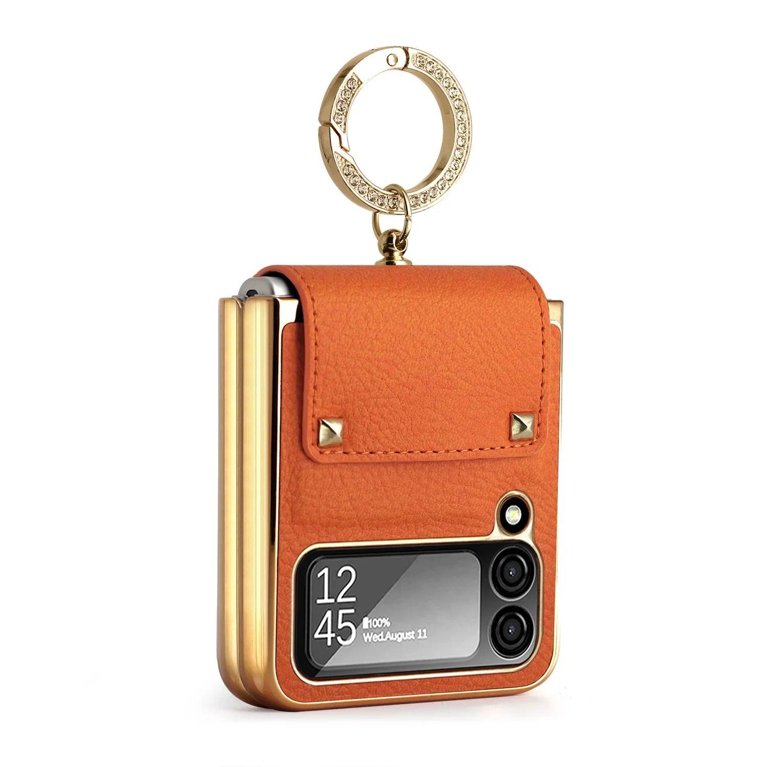 Leather Protective Case For Samsung Galaxy Z Flip Series - FoldifyCase