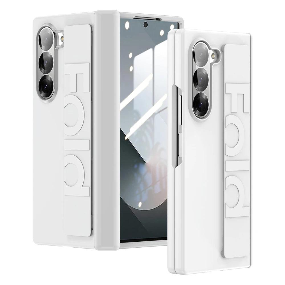 Elastic Silicone Wrist Strap Case For Samsung Galaxy Z Fold Series