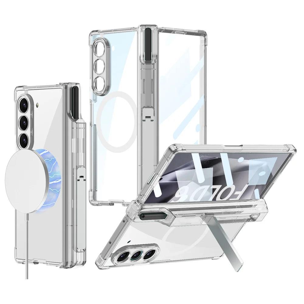 Magsafe Transparent Airbag Case For Samsung Galaxy Z Fold 6 - FoldifyCase
