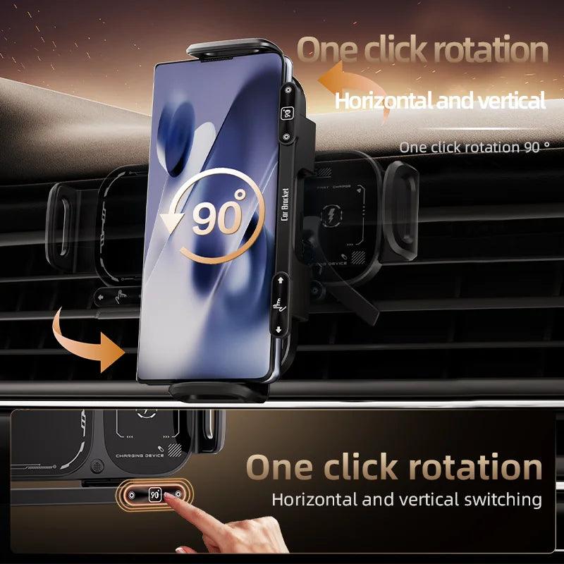 2IN1 Car Wireless Charger Phone Holder For Samsung Galaxy Fold/Flip Series - FoldifyCase