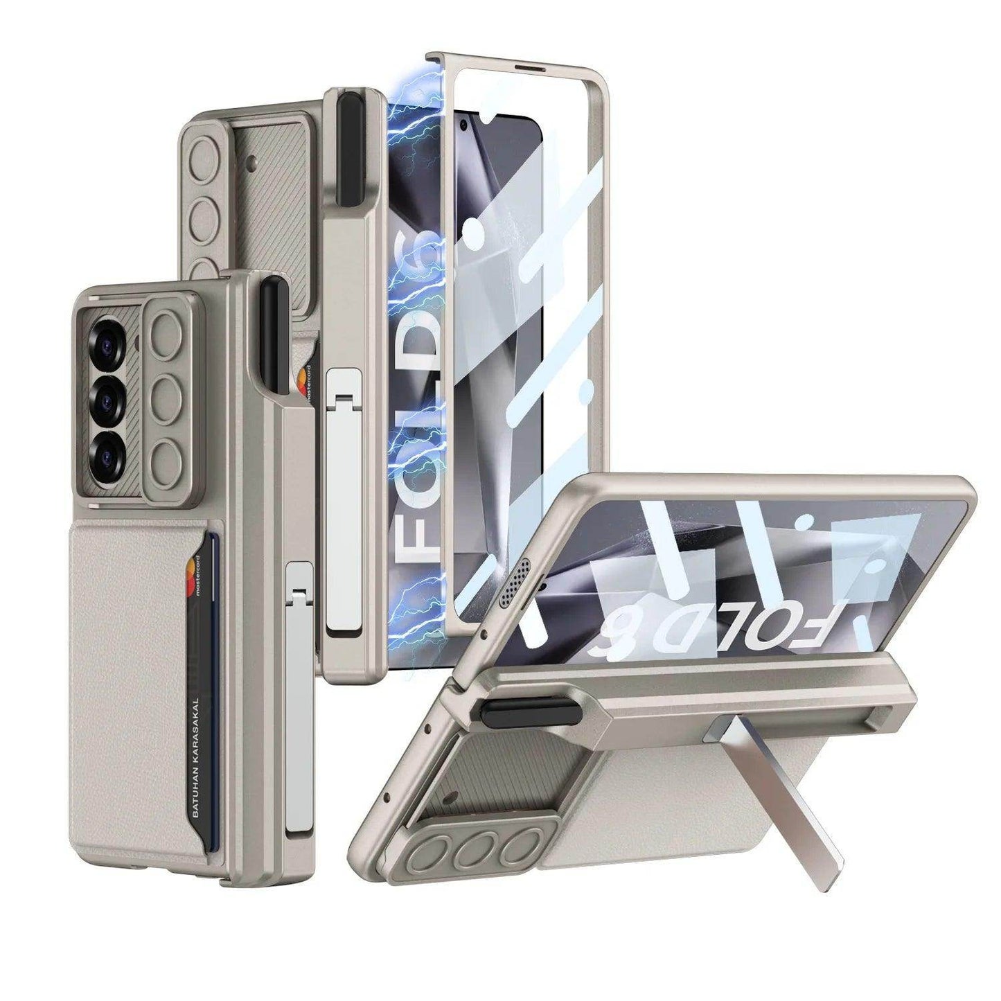 Sliding Card Holder Case for Samsung Galaxy Z Fold Series - FoldifyCase