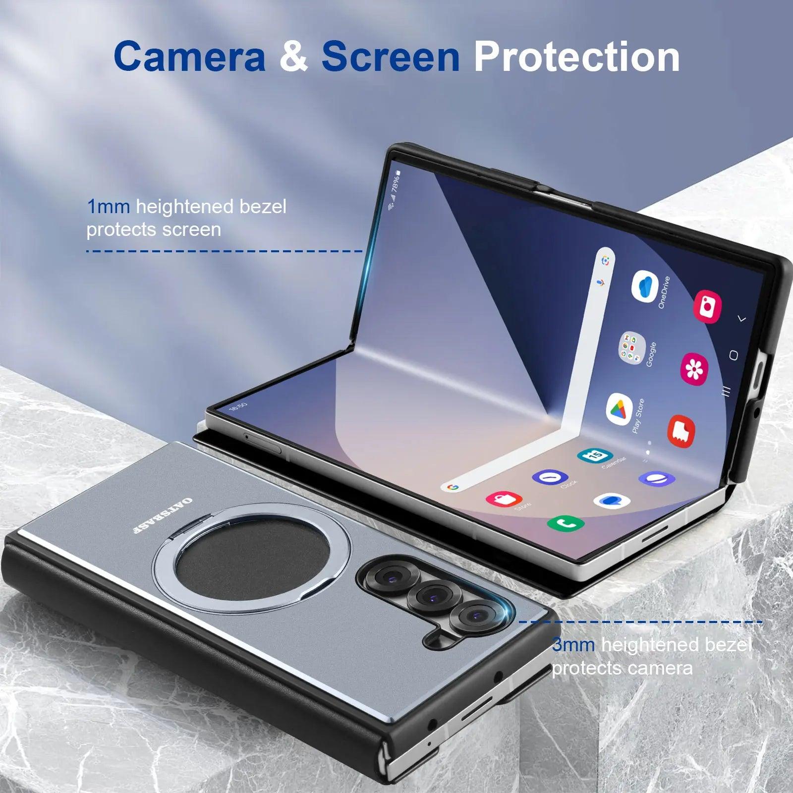 Magsafe Ring With 360° Kickstand Rotatable For Samsung Galaxy Z Fold Series - FoldifyCase