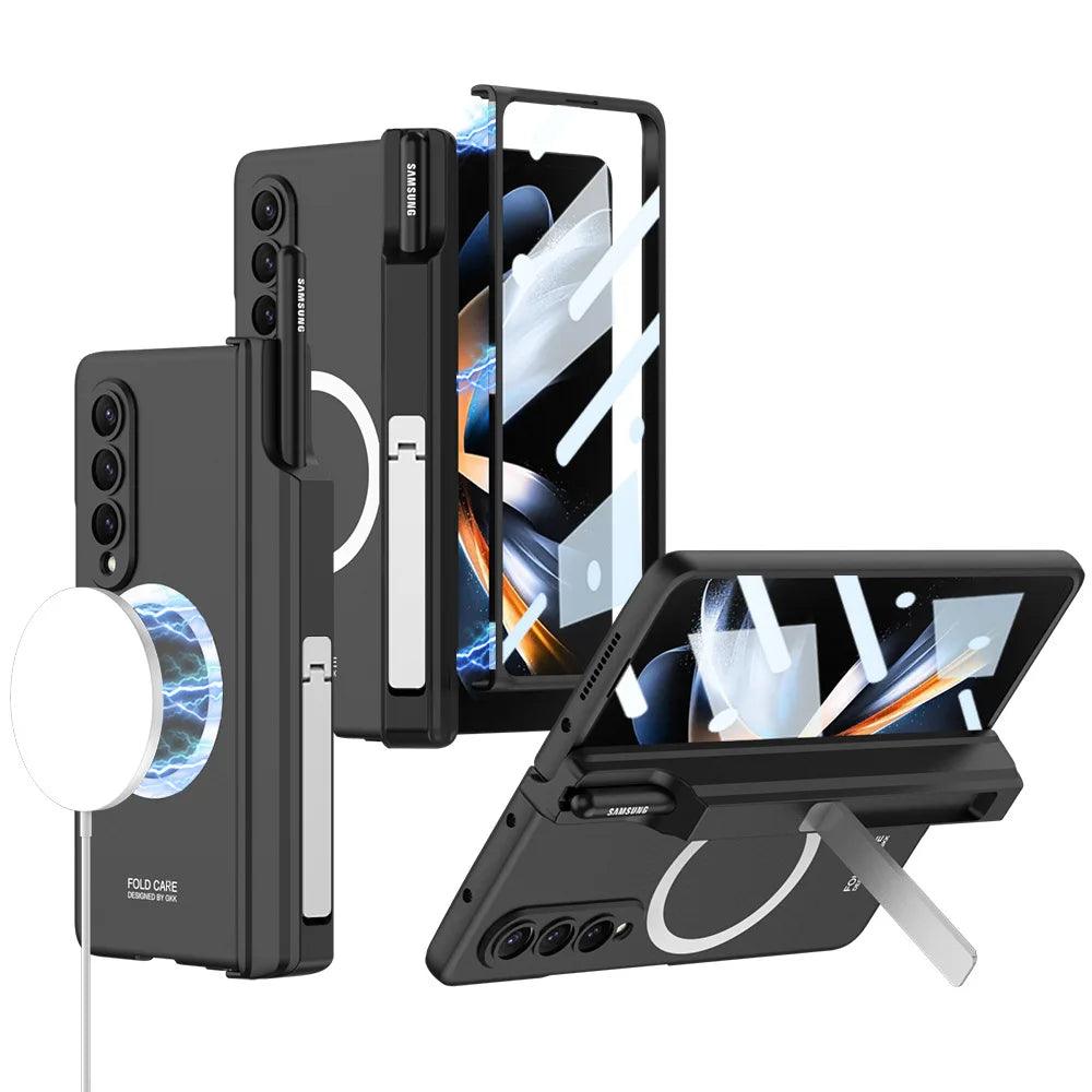 Magnetic Hinge Pen Holder Stand For Samsung Galaxy Z Fold Series - FoldifyCase