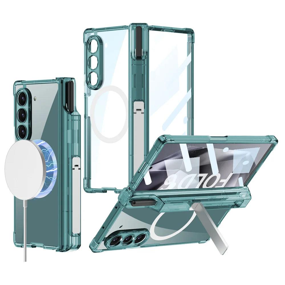 Magsafe Transparent Airbag Case For Samsung Galaxy Z Fold 6 - FoldifyCase