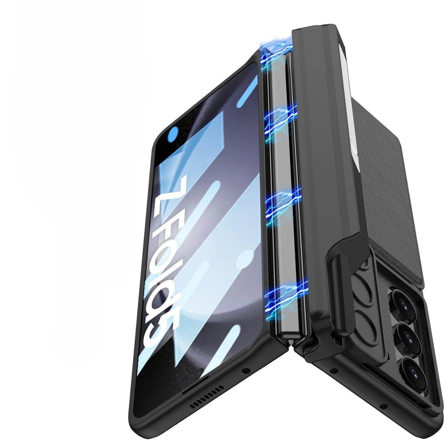 Sliding Card Holder Case for Samsung Galaxy Z Fold Series - FoldifyCase