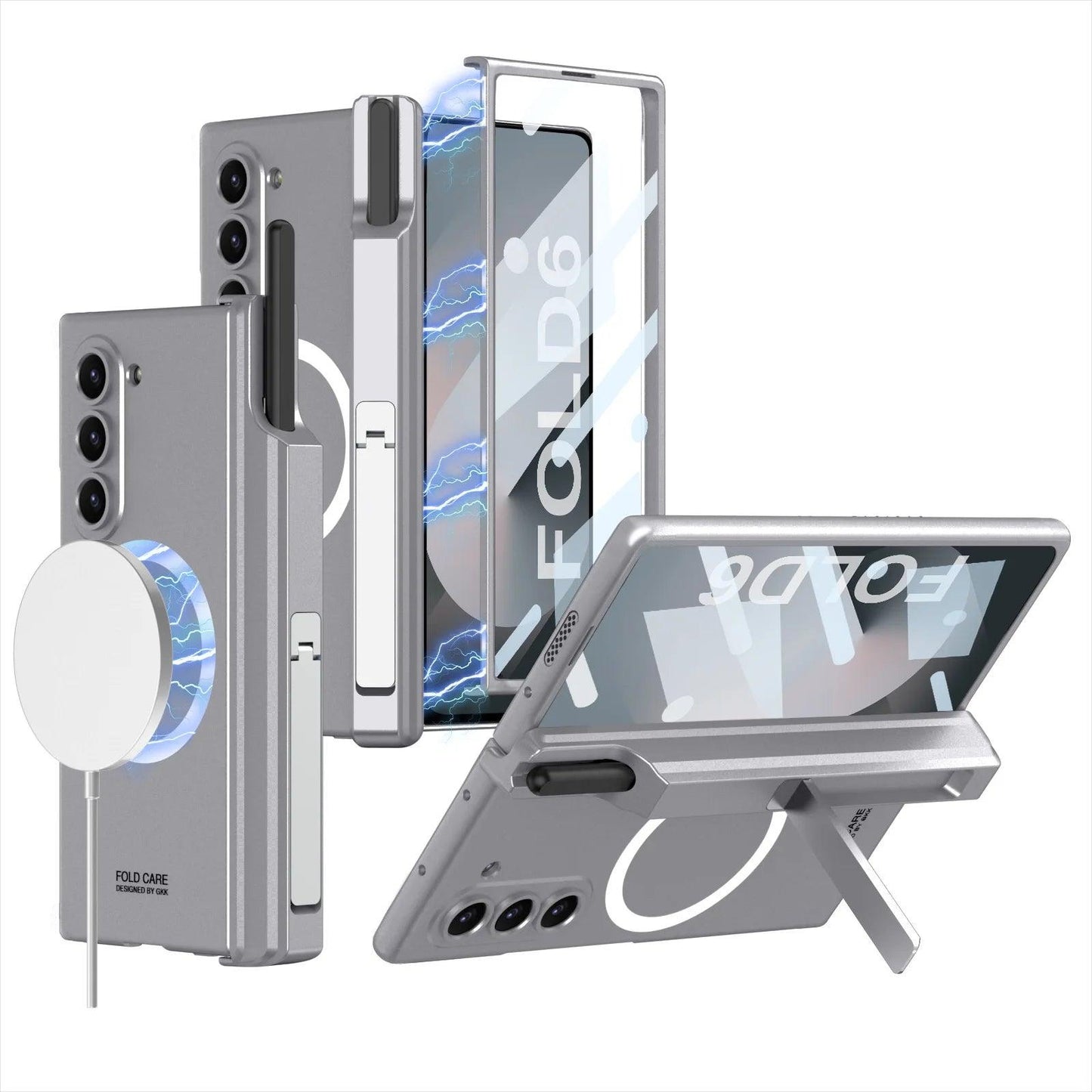 Magnetic Hinge Pen Holder Stand For Samsung Galaxy Z Fold Series - FoldifyCase